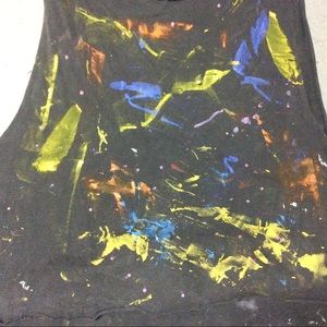 Shirts - Tupac 2pac vintage death row paint shirt Shirts - Tupac 2pac vintage death row paint shirt